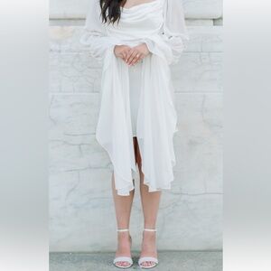 White for love and lemons Willow dress mini